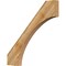 Ekena Millwork 4"W x 40"D x 40"H Westlake Rough Sawn Knee Brace, Western Red Cedar BRC04X40X40WTL00RWR - alternate 1
